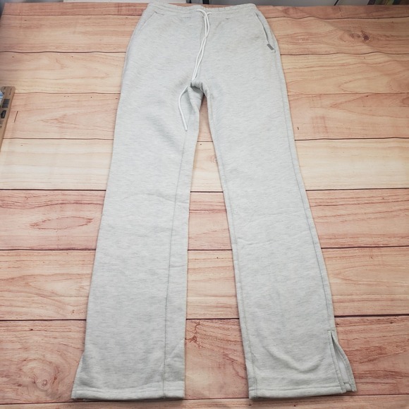 SUMWON Sweatpants Womens Medium Gray Straight Leg Drawstring Pockets Athletic - Picture 4 of 8